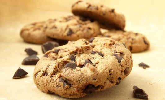 Biscotti con gocce di cioccolato
