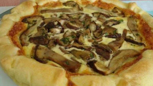 Quiche ai funghi porcini ed Emmental