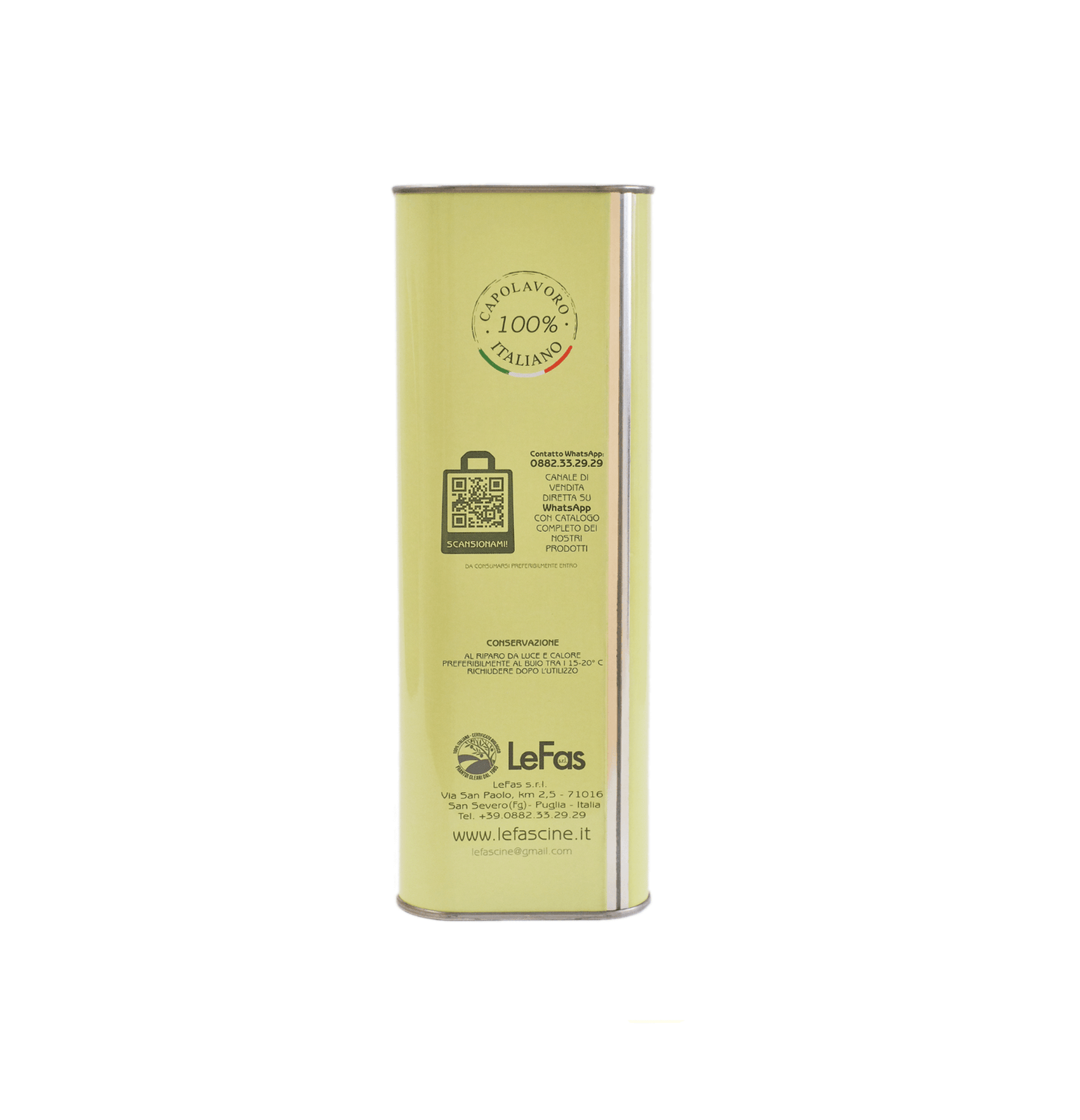 Olio Extravergine di Oliva Classico Provenzale in Lattina da 3 litri