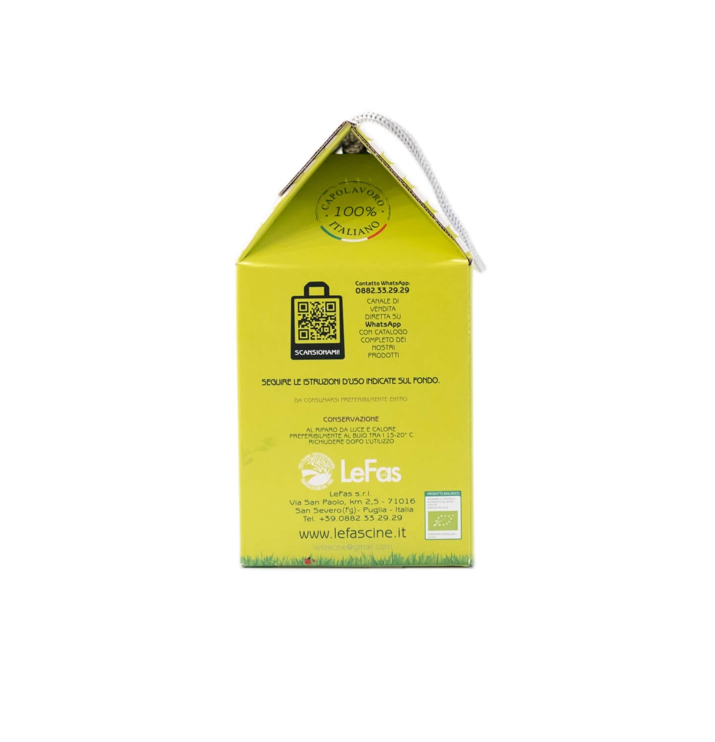 Olio Extravergine Di Oliva “Biologico” in Bag In Box da 3 Litri