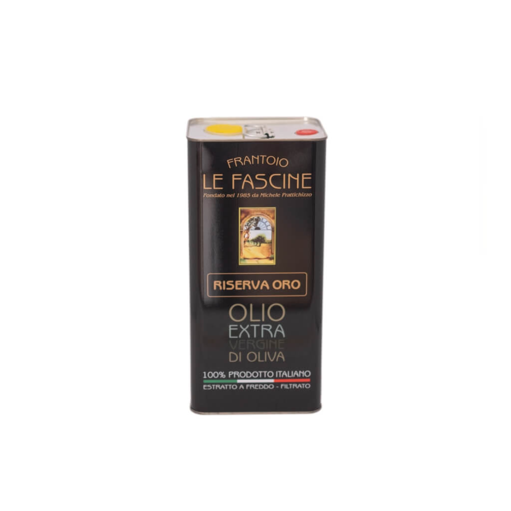 Olio Extravergine di Oliva “RISERVA ORO” in lattina da 5 litri