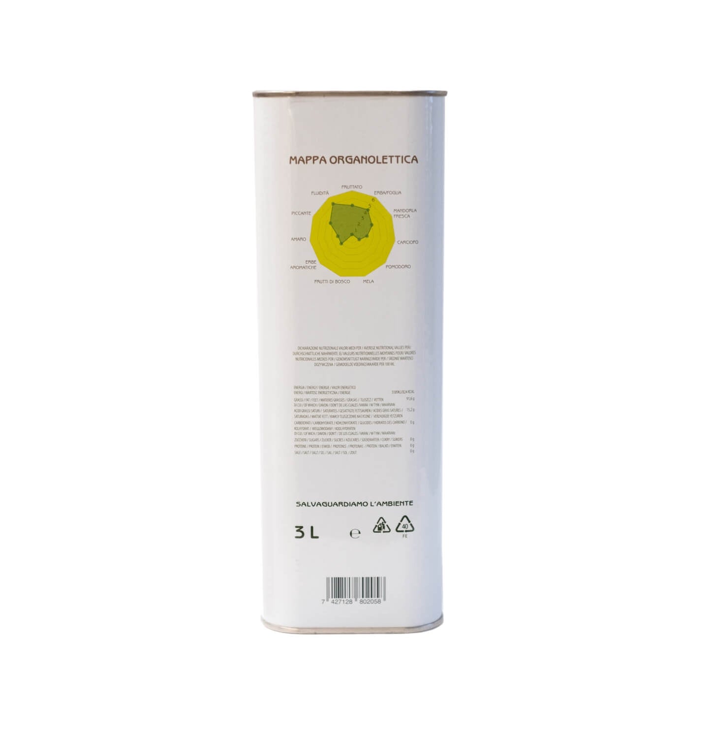Olio Extravergine di Oliva “Blend Delì” in Lattina da 3 litri