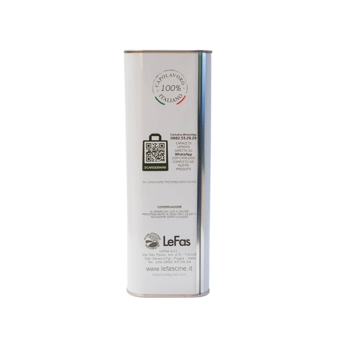 Olio Extravergine di Oliva “Blend Delì” in Lattina da 3 litri