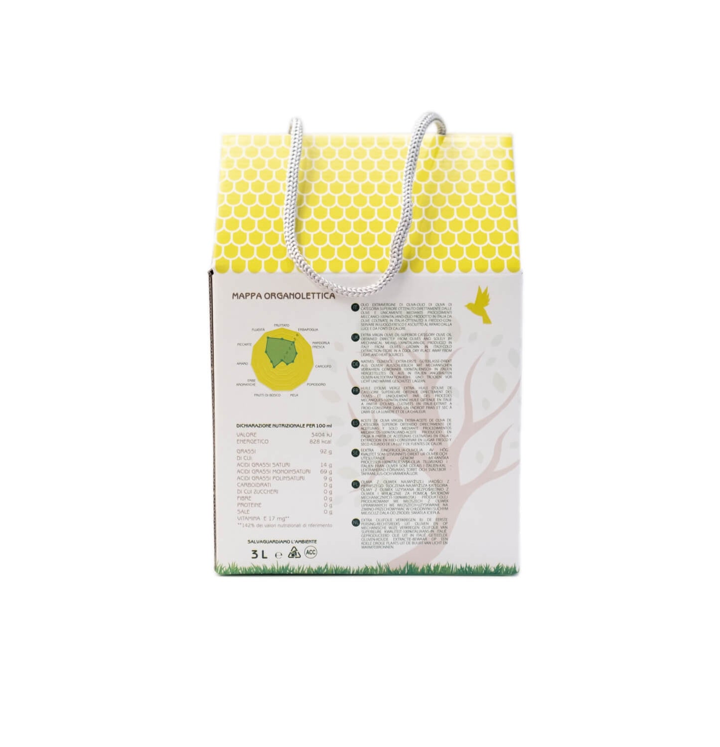 Olio Extravergine Di Oliva “Blend Delì” in Bag In Box da 3 Litri