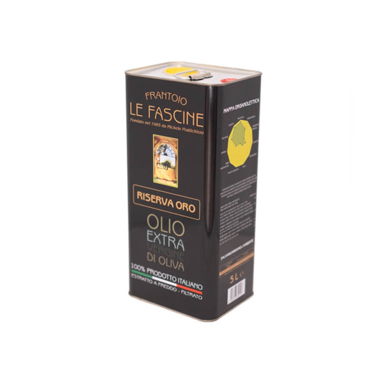 Olio Extravergine di Oliva “RISERVA ORO” in lattina da 5 litri