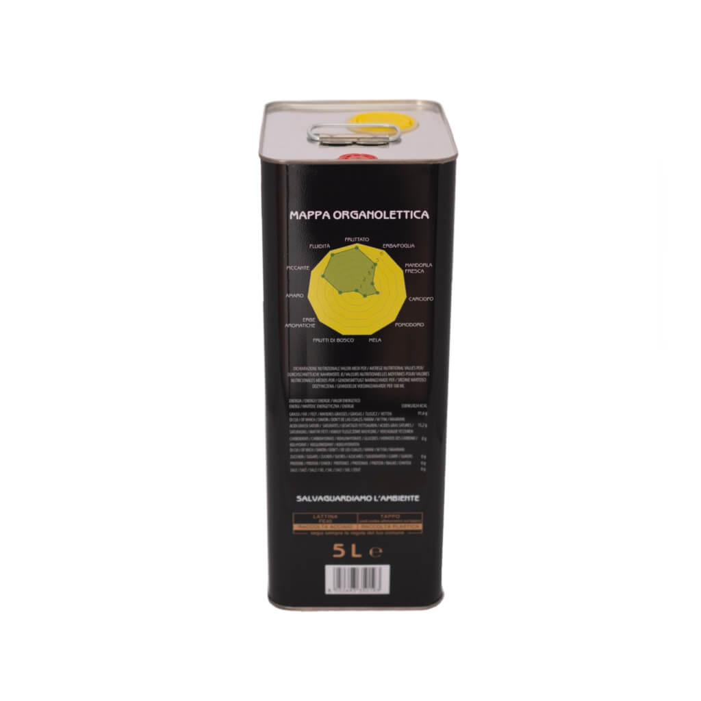 Olio Extravergine di Oliva “RISERVA ORO” in lattina da 5 litri