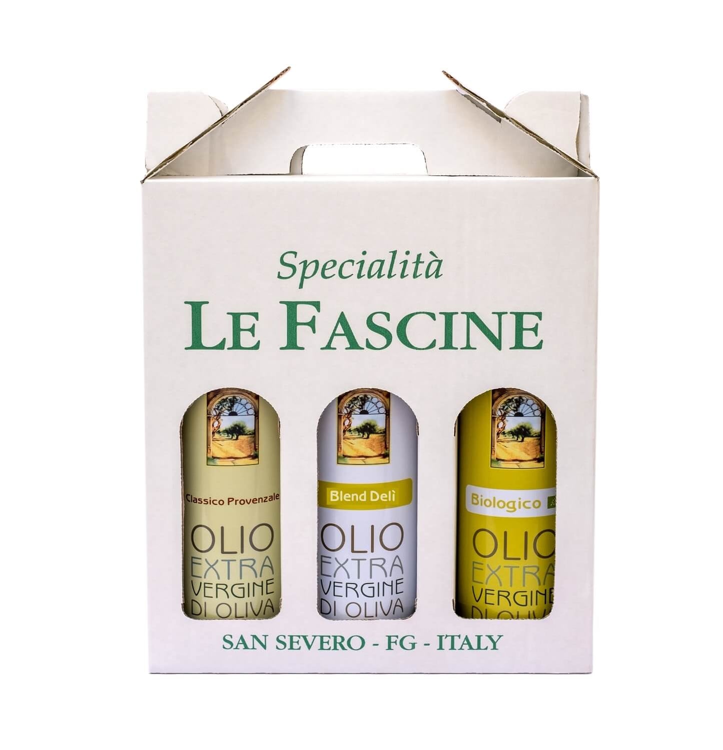 Olio Extravergine di Oliva in 3 Bottiglie da 750 ml BIO – Classico – Blend Delì