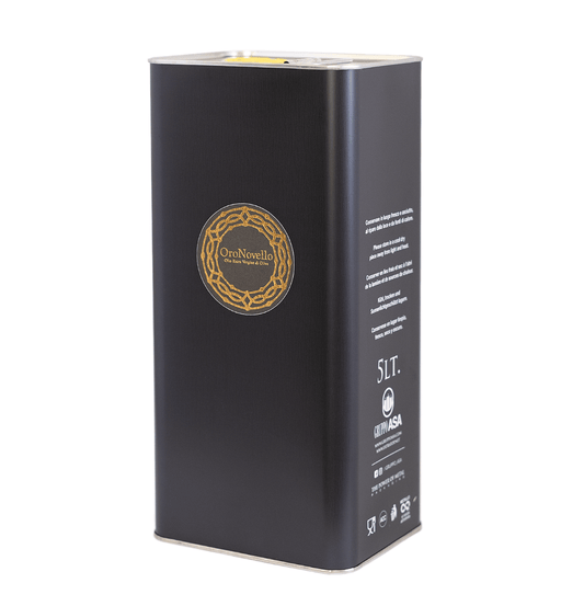 Olio Extravergine di Oliva “Oro Novello” in Lattina da 5 litri